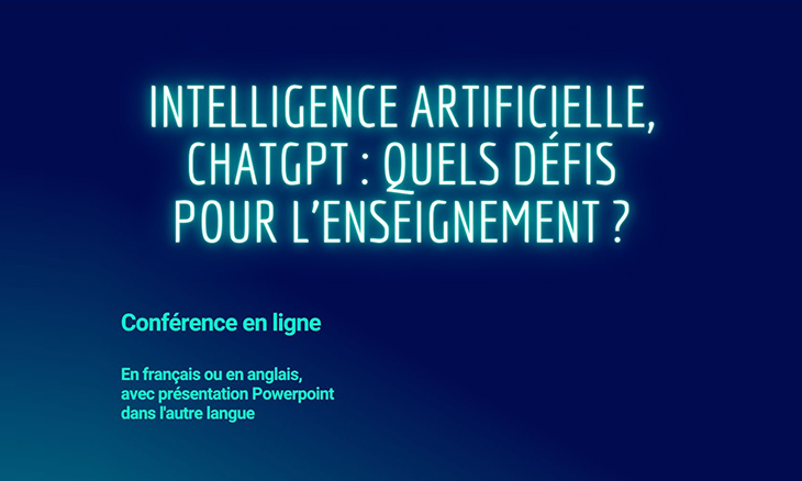 ChatGPT - Conférence